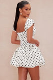 Abigail Polka Dot Mini Dress