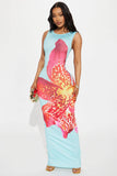 Catalina Backless Maxi Dress