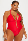 Tiana Halter 1 Piece Swimsuit