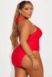 Tiana Halter 1 Piece Swimsuit