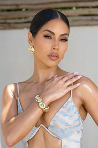 CALLIE BUBBLE BRACELET-GOLD
