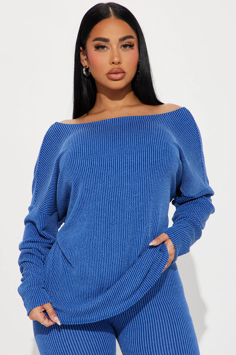 Don't Get Twisted Ribbed Legging Set