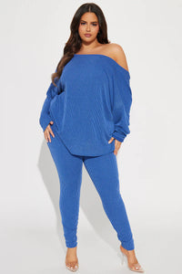 Don't Get Twisted Ribbed Legging Set