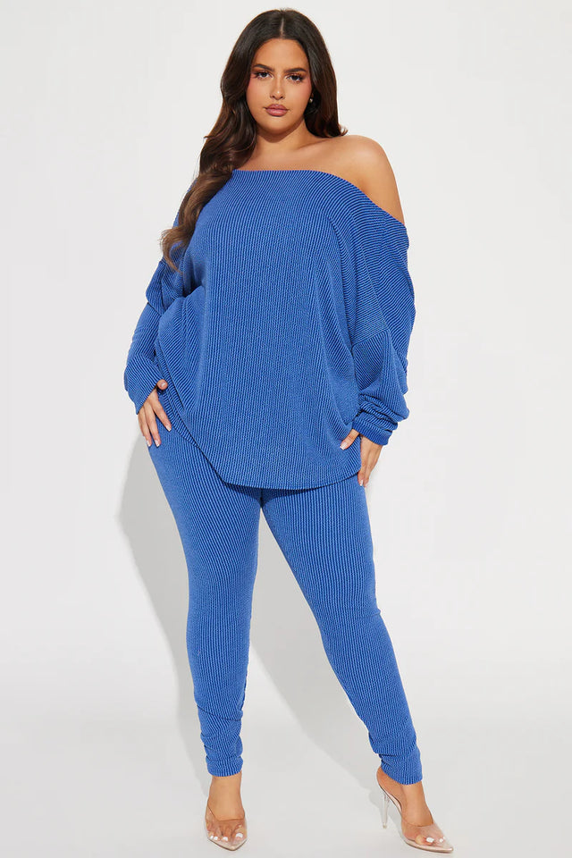 Don't Get Twisted Ribbed Legging Set