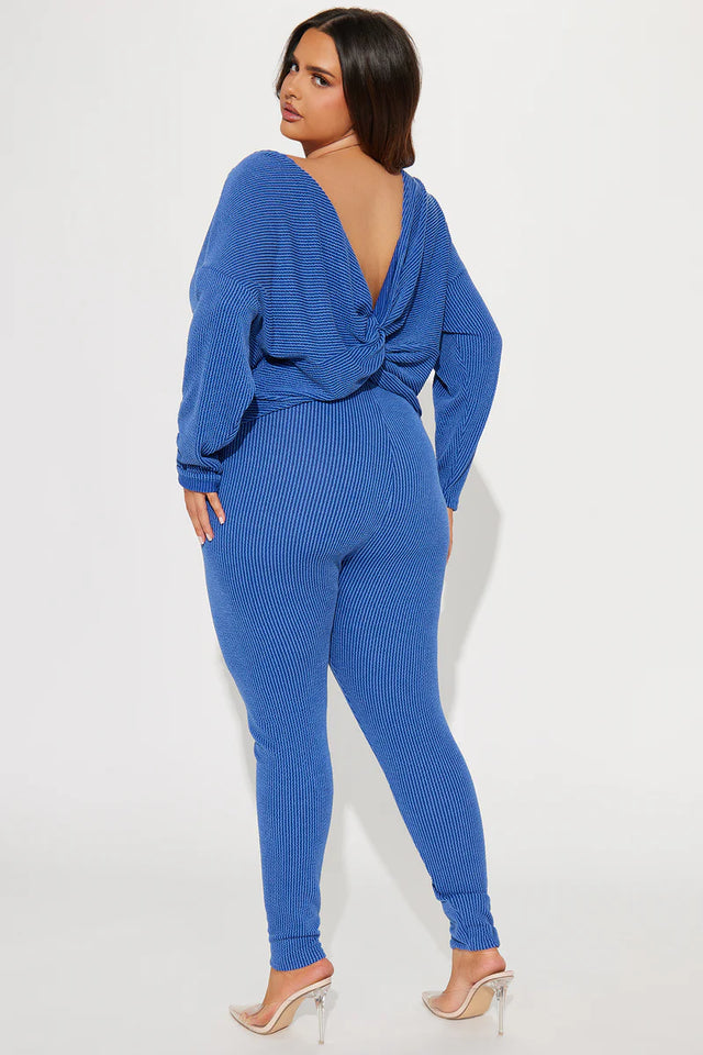 Don't Get Twisted Ribbed Legging Set