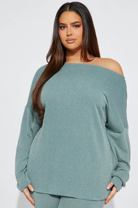 Don't Get Twisted Ribbed Legging Set