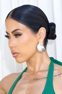 GABBY EARRINGS-SILVER