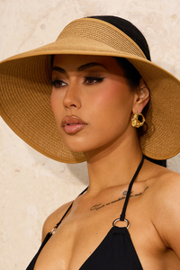 BRIM SUN VISOR HAT