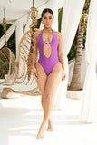 IZZY SWIMSUIT-GRAPE