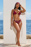 CLEMMY BIKINI-WINE