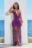 COCO DRESS-PURPLE