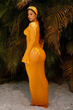 JAYA DRESS-ORANGE