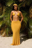 LEYLA SKIRT-YELLOW