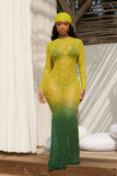 ZAILA DRESS-GREEN