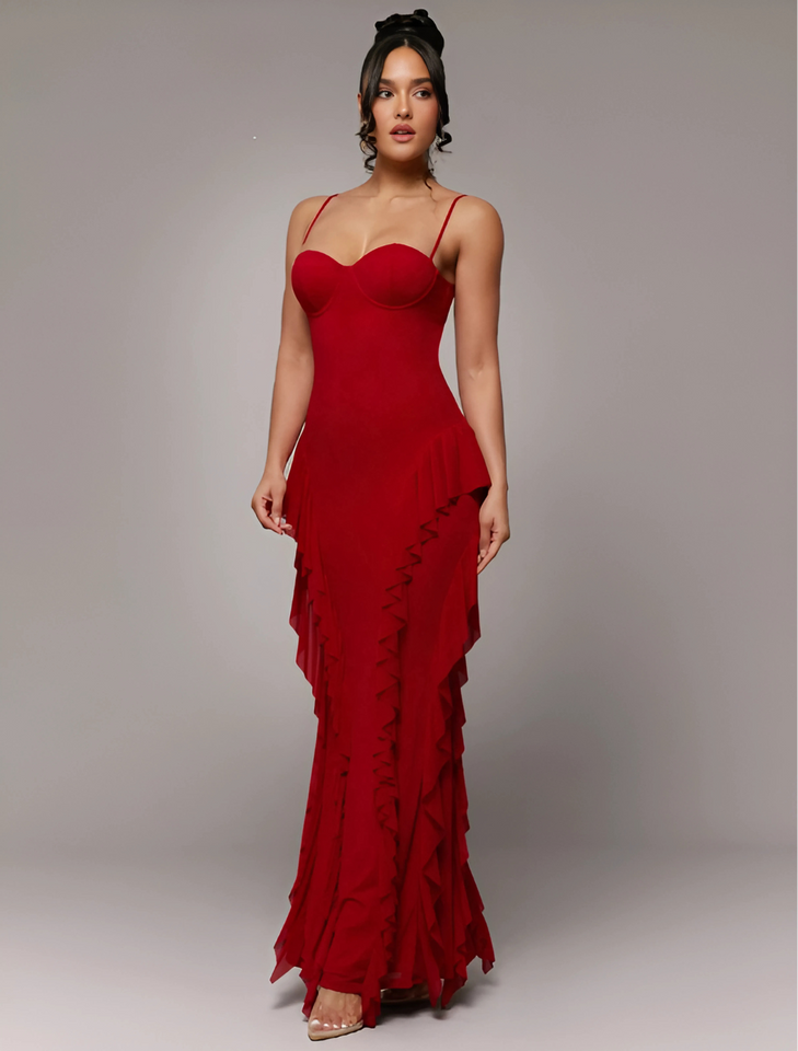 GLOVETTA™ Women's Elegant Romantic Date Dress