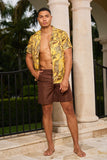 ALAR SHIRT-YELLOW SNAKE