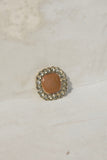 EMI BROOCH-CINNAMON