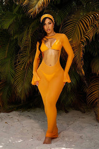 JAYA DRESS-ORANGE