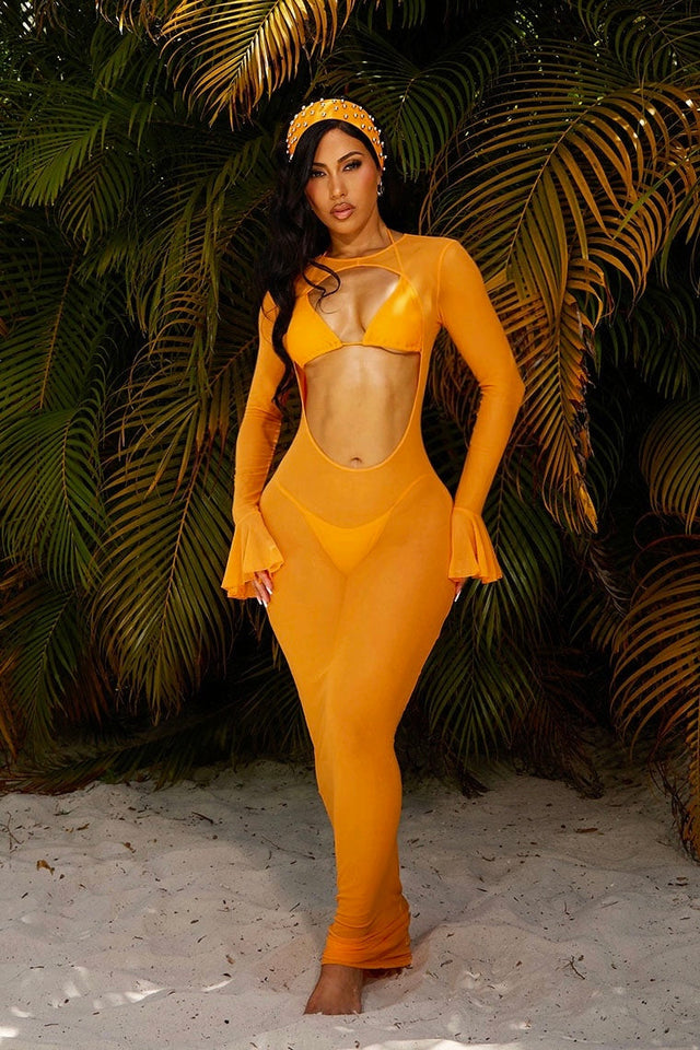 JAYA DRESS-ORANGE