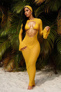 JAYA DRESS-YELLOW
