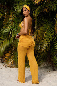 LORI PANTS-YELLOW