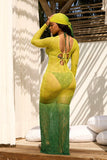 ZAILA DRESS-GREEN