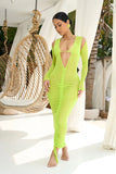 CAMILLE DRESS-PEAR