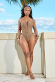 CICI SWIMSUIT-BROWN