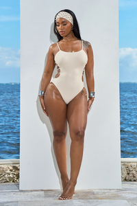 JESSI SWIMSUIT-BEIGE