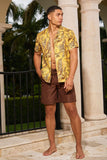 ALAR SHIRT-YELLOW SNAKE