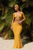 LEYLA SKIRT-YELLOW