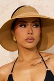 BRIM SUN VISOR HAT