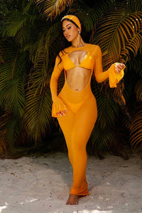 JAYA DRESS-ORANGE