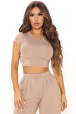 Chosen One Pant Set - Taupe