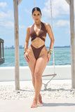 FRANCINE BIKINI-CHOCOLATE