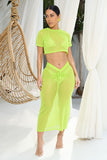 HAYLEY SKIRT-PEAR