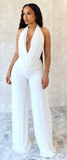 Evie Mesh Cowl Neck Jumpsuit