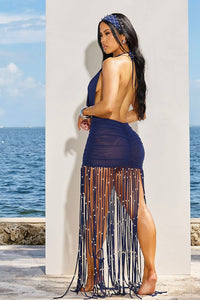 COCO DRESS- BLUE