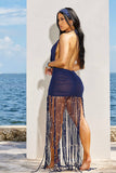 COCO DRESS- BLUE