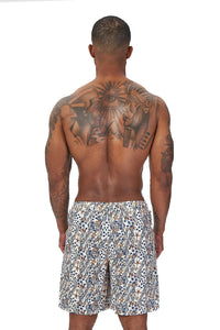 CREW LOVE BEACH SHORTS-STARFISH PRINT