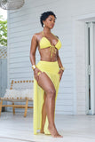 ALANA MAXI SKIRT-YELLOW