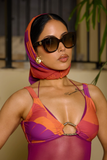 CORRI HEADSCARF-SHELL PRINT