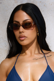 KATY SUNGLASSES-BRWN/CLEAR