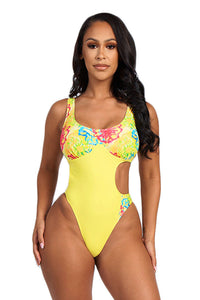 ISLAND HOPPING SWIMSUIT-FLORAL