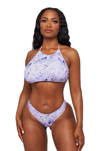 ISLAND OF WAIKIKI BIKINI-MARBLE PRINT