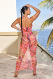 BODIED COVERUP DRESS-PINK FLORAL