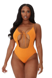 CLOSING IN SWIMSUIT-ORANGE