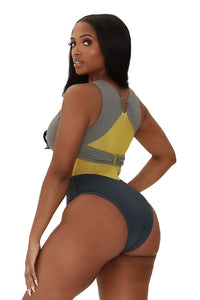 COOL BREEZE SWIMSUIT-GREY