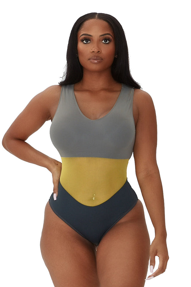 COOL BREEZE SWIMSUIT-GREY