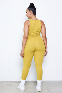ESSENTIAL LEGGINGS-CITRON